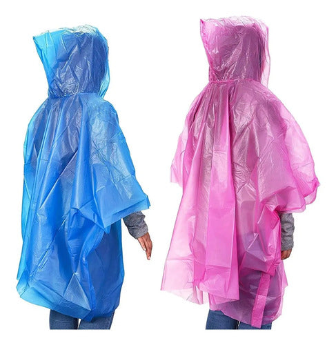 Ponchos Impermeables Capas De Lluvia Capotas Niños
