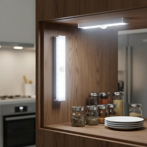Barra Luz Led Con Sensor Movimiento 15cm Intelligent Light Amarillo