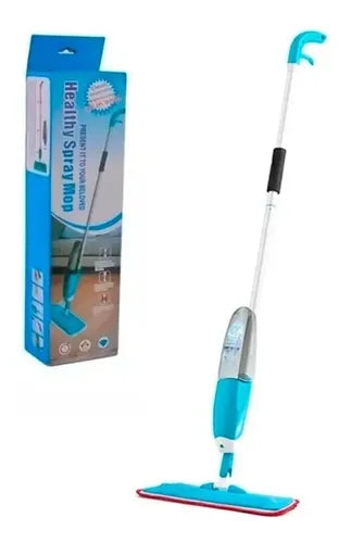 Mopa Spray Rociador Trapeador Pisos Azul
