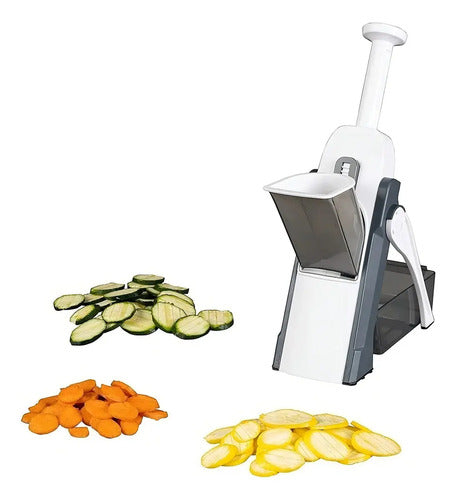Mandolina Rebanador Cortador De Verduras Vegetales Y Frutas