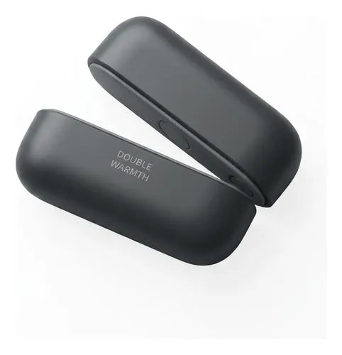 Calentador De Manos Portátil Magnético 2 En 1 Recargable Usb Negro