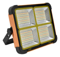 Foco Led Solar Emergencia Baliza Recargable 500w Camping Amarillo Blanco Cálido