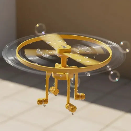 Juguete Niños Burbujas Voladora Máquina Burbujas Helicóptero