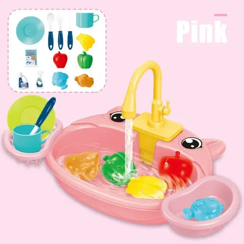 Juguete Infantil Lavavajillas Electrónico Portátil Diseño