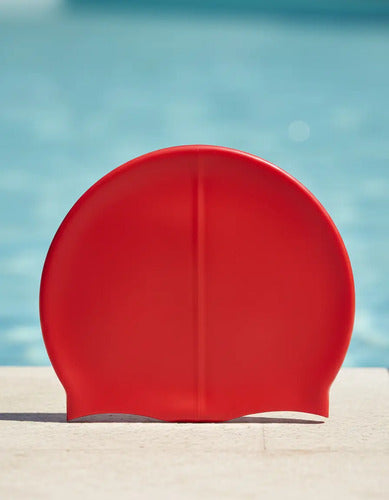 Pack X3 Gorro Natación Silicona Para Adultos Color Sólido Variado Lisa Talla Unica
