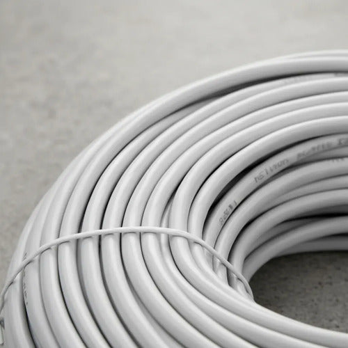 Cable De Red 50 Metros Cat6 Rj45 4par Interior Armado 24awg