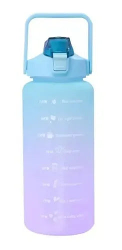Termo Motivacional Capacidad 2 Litros Botella Color Menta