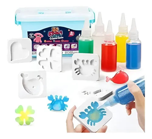 Kit Juguete Creativos Mágico 3d Plastic Magic Water Elf Toy