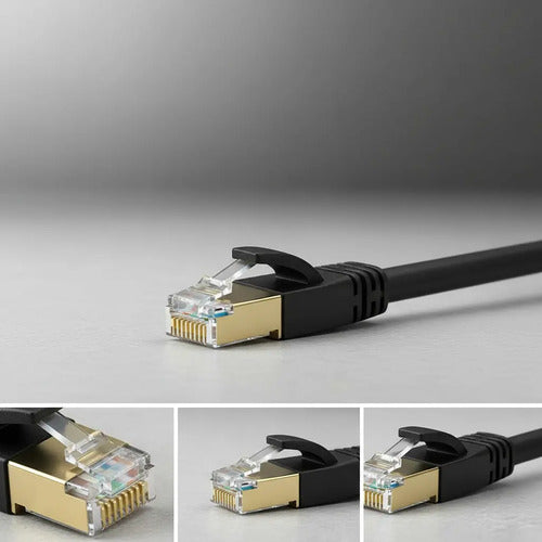 Cable De Red Cat8 10metros Categoría 8 Rj45 Utp Ethernet