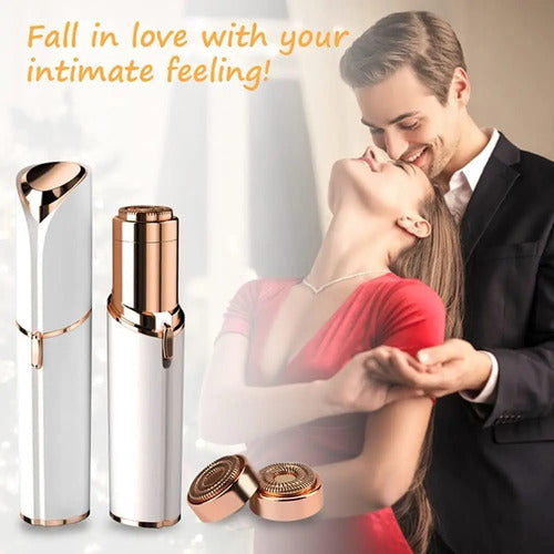 Depiladora De Vello Facial Para Mujer Recargable Usb Blanco