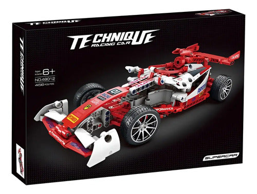 Auto Carreras Juguete Armable Kit Bloques De Construcción