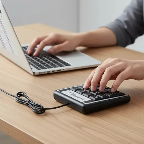 Teclado Númerico Usb Keypad Notebook Pc Negro