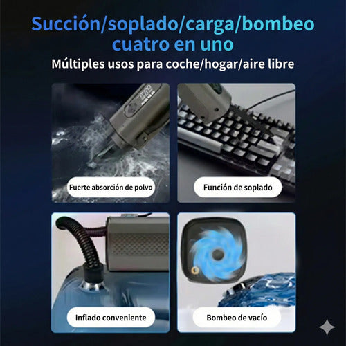 Partidor Arrancador Batería Compresor Power Bank Aspiradora