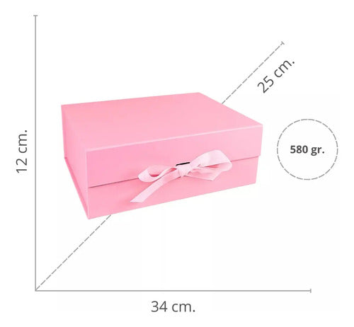 Caja De Regalo Premium Imantada Tapa Dura Gift Box Tamaño Xl