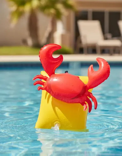 Salvavidas Niña Brazos Flotador Inflable Niños Piscina Alita