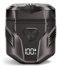 Mini Afeitadora Metal Eléctrica Recargable Portátil Viajes Negro