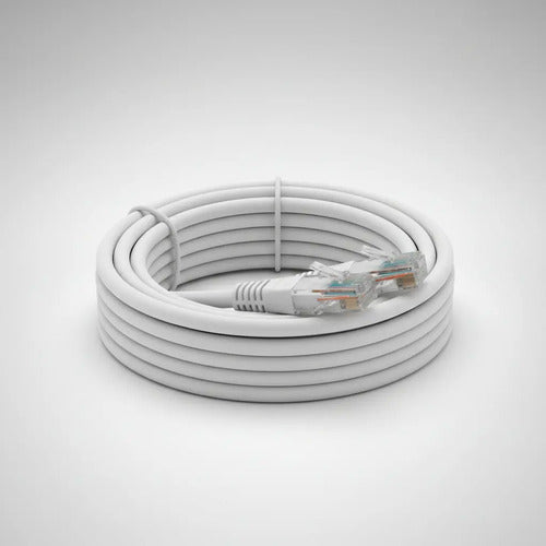 Cable De Red Cat6e Rj45 20 Metros 4par Interior Armado 24awg