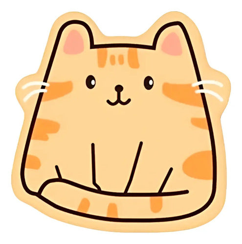 Mouse Pad Diseño Kawaii Animales Alfombrilla Antideslizante