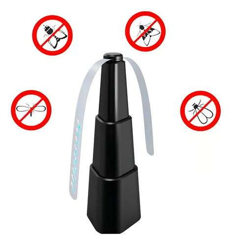Ventilador Repelente Espanta Moscas Abanico Anti Insectos