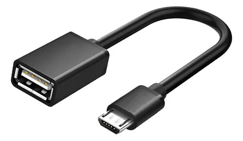 Cable Otg Micro Usb De Metal Para Pendrive Mouse Teclado