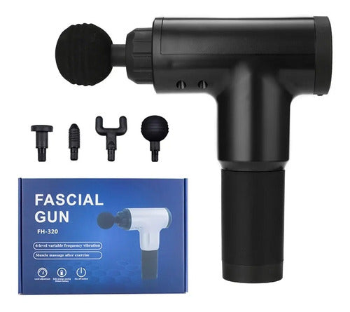Masajeador Profesional Pistola Masaje Fascial Gun Recargable