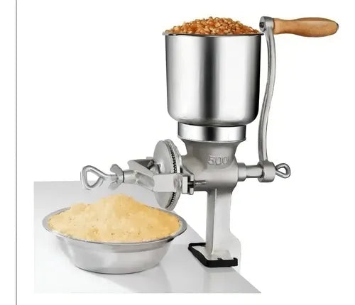 Molino Moledor Manual Metálico Choclo Maiz Cafe Cereal Arroz Metal