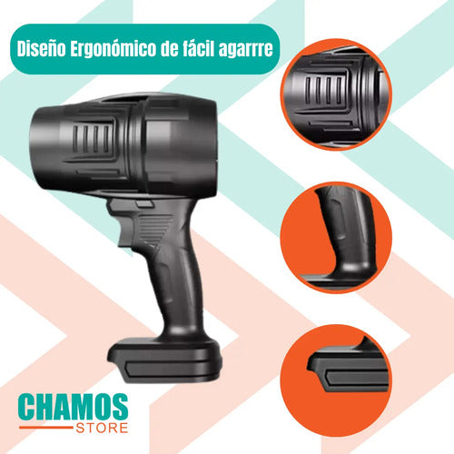 Soplador De Secado Mini Jet Dry Blower 130000 Rpm Negro