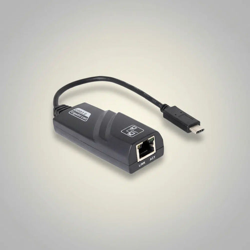 Adaptador Usb C A Rj45 Ethernet Conexión A Red Lan 1000mbps