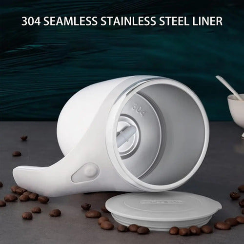 Taza Magnética Automática Acero Inoxidable Mezclador Térmico