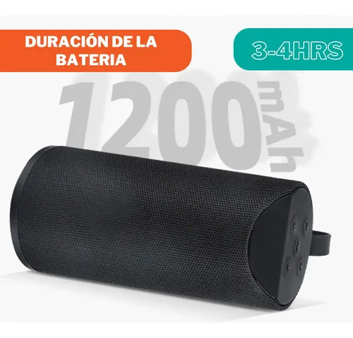 Parlante Con Bluetooth Portátil Con Radio Usb Microsd Aux