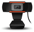 Camara Web Con Microfono Incorporado Jack 3.5mm Hd 720p Usb Negro