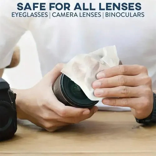 Paños Antiempañante Anti Fog Lentes Pack X 100 Blanco