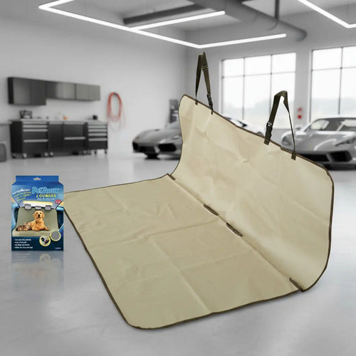 Funda Protectora Para Auto Mascota Impermeable Cubreasientos Verde