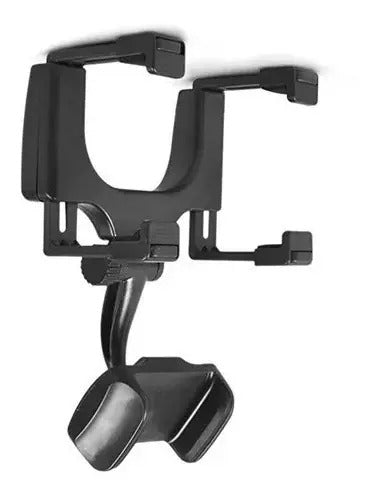 Soporte Celular Auto Retrovisor Universal Pinza Ajustable