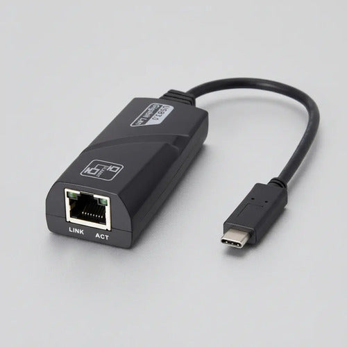 Adaptador Usb C A Rj45 Ethernet Conexión A Red Lan 1000mbps