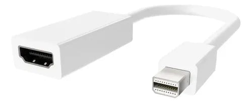 Adaptador Mini Displayport Thunderbolt Hdmi Color Blanco