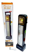 Luz De Emergencia Solar 39 Led + Tubo Led + Power Bank Negro
