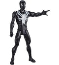 Figura Titan Hero Black Suit Warriors Marvel Hasbro