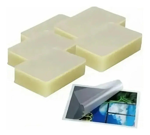 Pack X100 Laminas Termolaminar Micas Plasticado 31x21cm