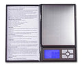 Balanza Notebook Pesa Gramera Portátil 0.01/500gm Pilas Negro