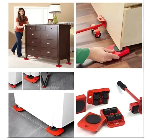 Kit De Elevador De Muebles Con Sistema De Rotación De 360
