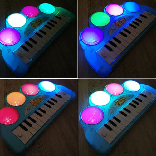 Teclado Musical Piano Juguete Teclado Musical Colores Niños