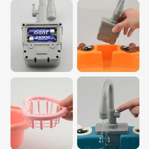 Juguete Infantil Lavavajillas Electrónico Portátil Diseño