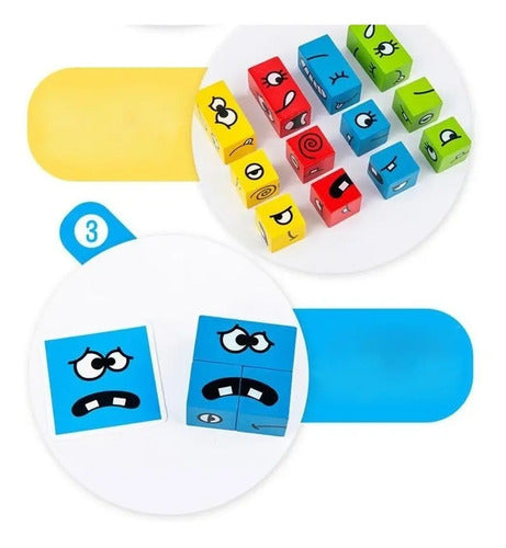 Juego De Expresión Cubo Cambia De Cara