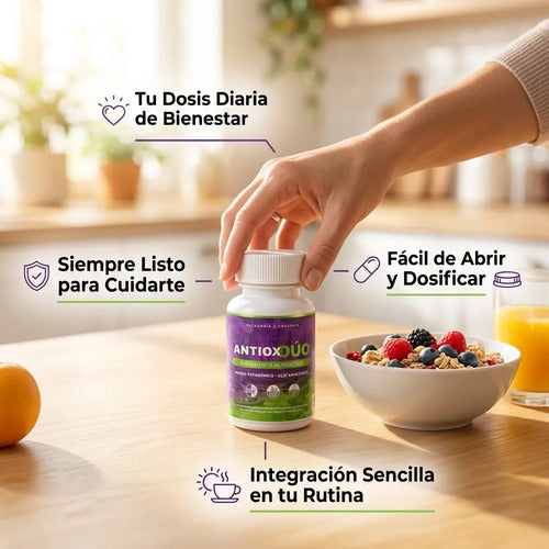 Açai Maqui Regenerador Celular Vitamina C B12 Suplemento Nat Açai - Maqui