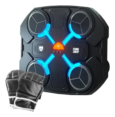 Maquina Boxeo Musical Bluetooth Golpe Rítmico 8 A 12 Años