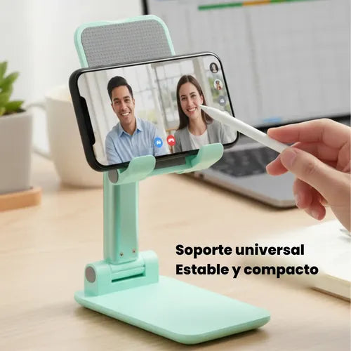 Soporte De Escritorio Mesa Con Base Para Smartphone Celular