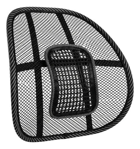 Respaldo Lumbar Para Silla Corrige Postura Teletrabajo