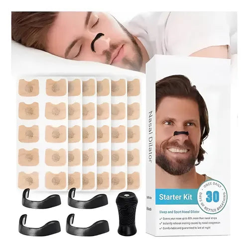 Dilatador Nasal Magnético Tabique, Antironquidos 30 Pares