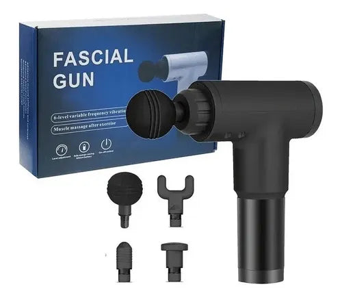 Masajeador Profesional Pistola Masaje Fascial Gun Recargable
